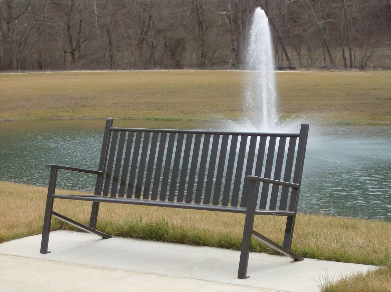 Thendara Bench With Back | Keystone Ridge Designs