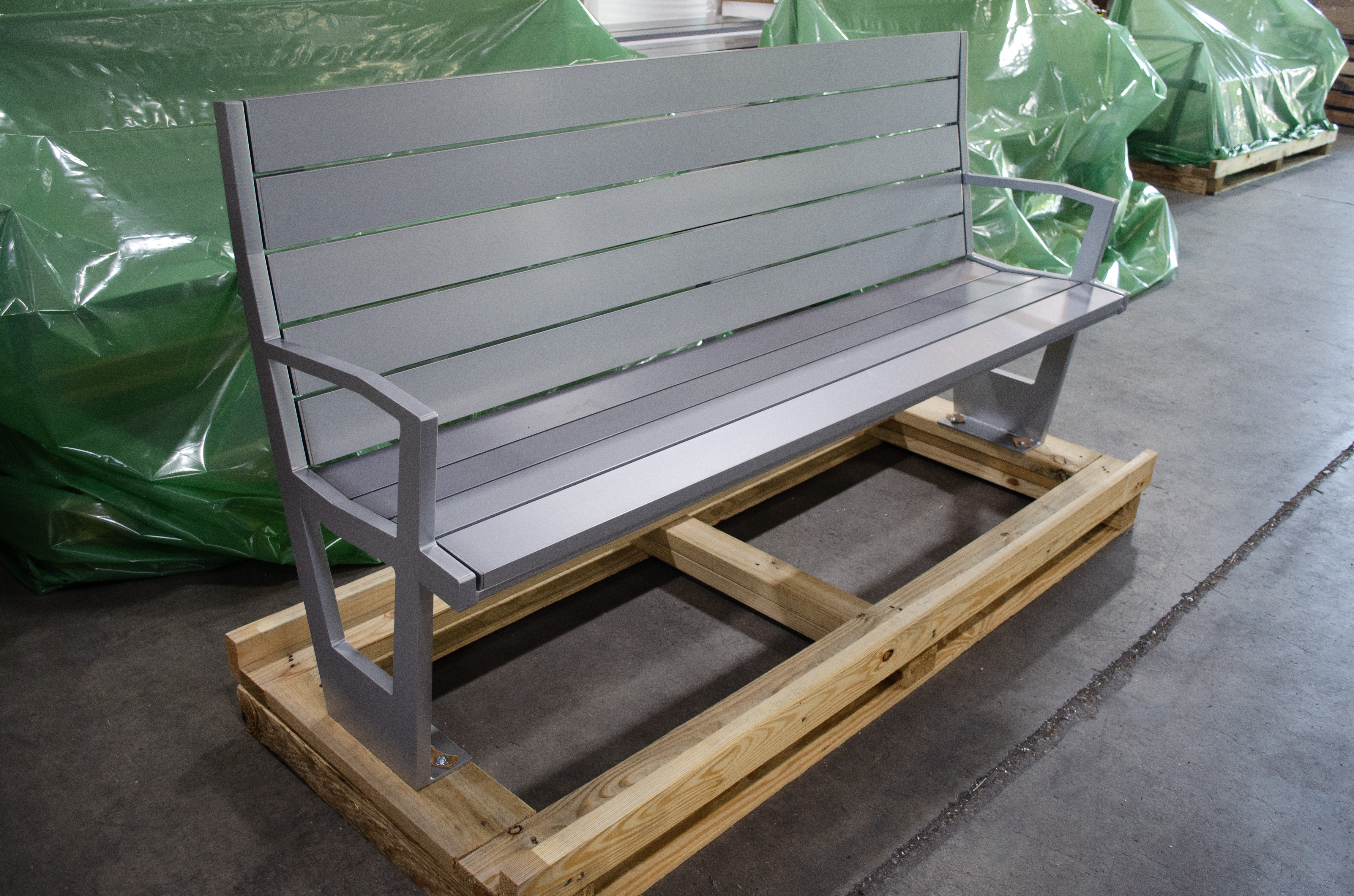 Creekview Bench With Back | Keystone Ridge Designs