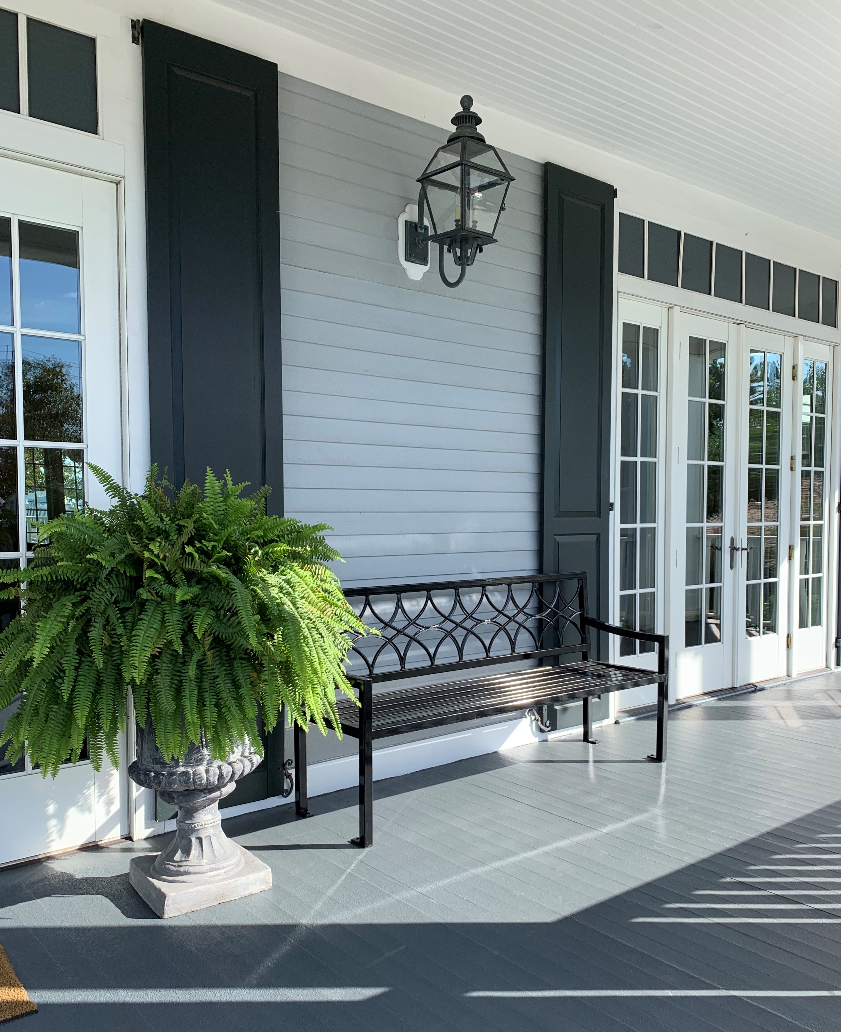 Kilian Bench With Back | Keystone Ridge Designs