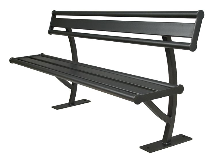 Penn Bench With Back | Keystone Ridge Designs