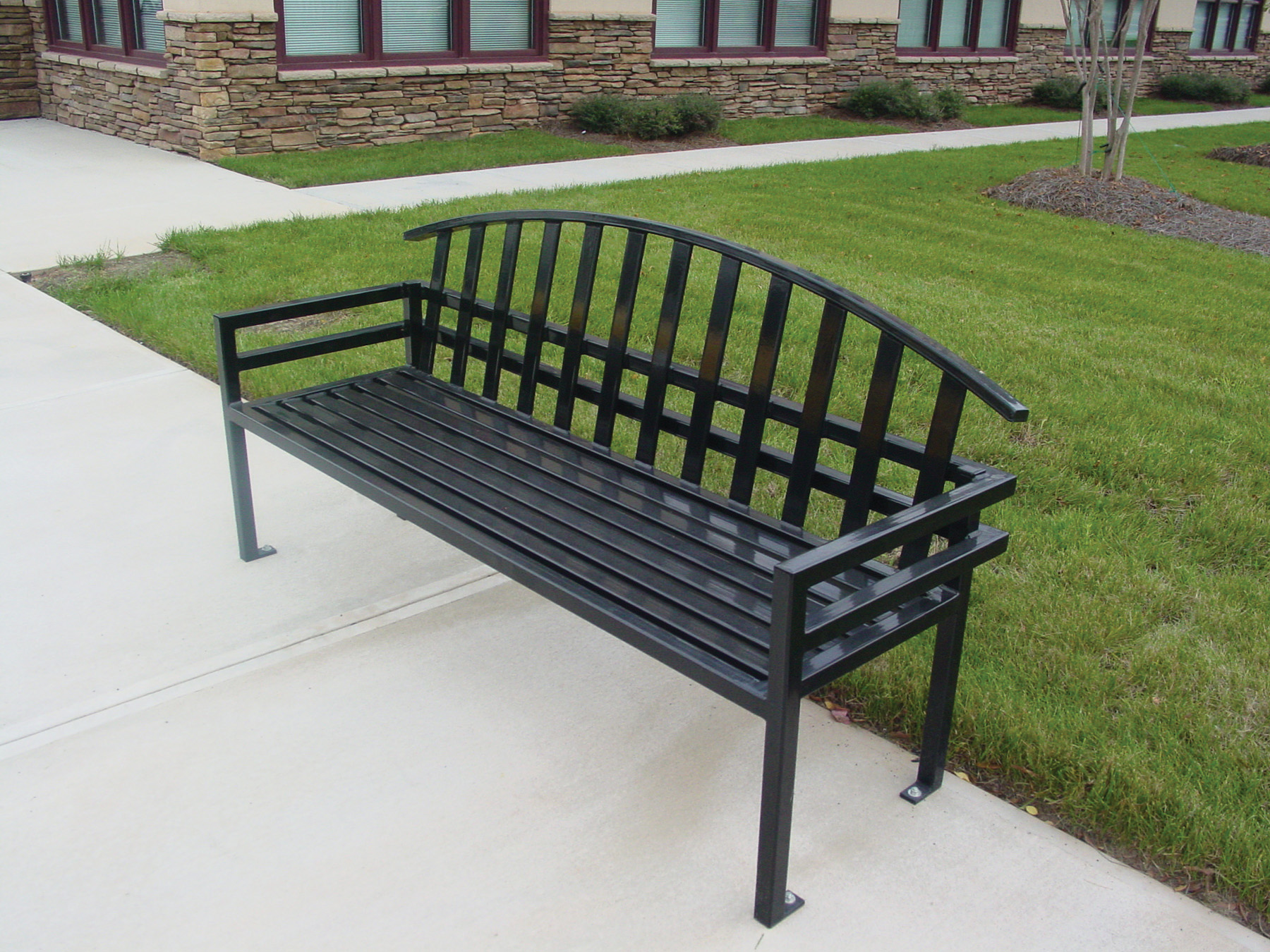 Mcconnell Bench With Back | Keystone Ridge Designs