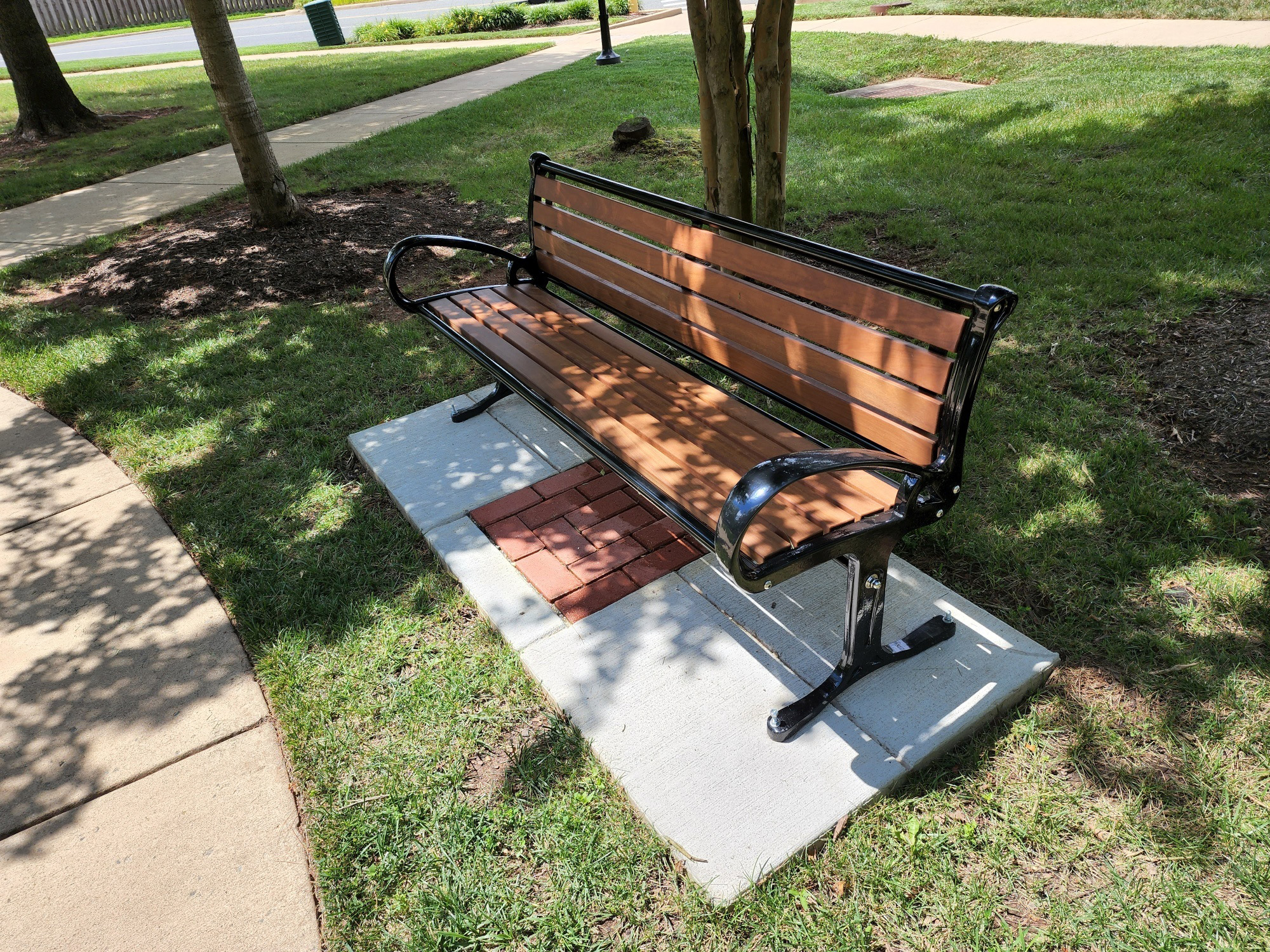 Robinson Bench With Back | Keystone Ridge Designs