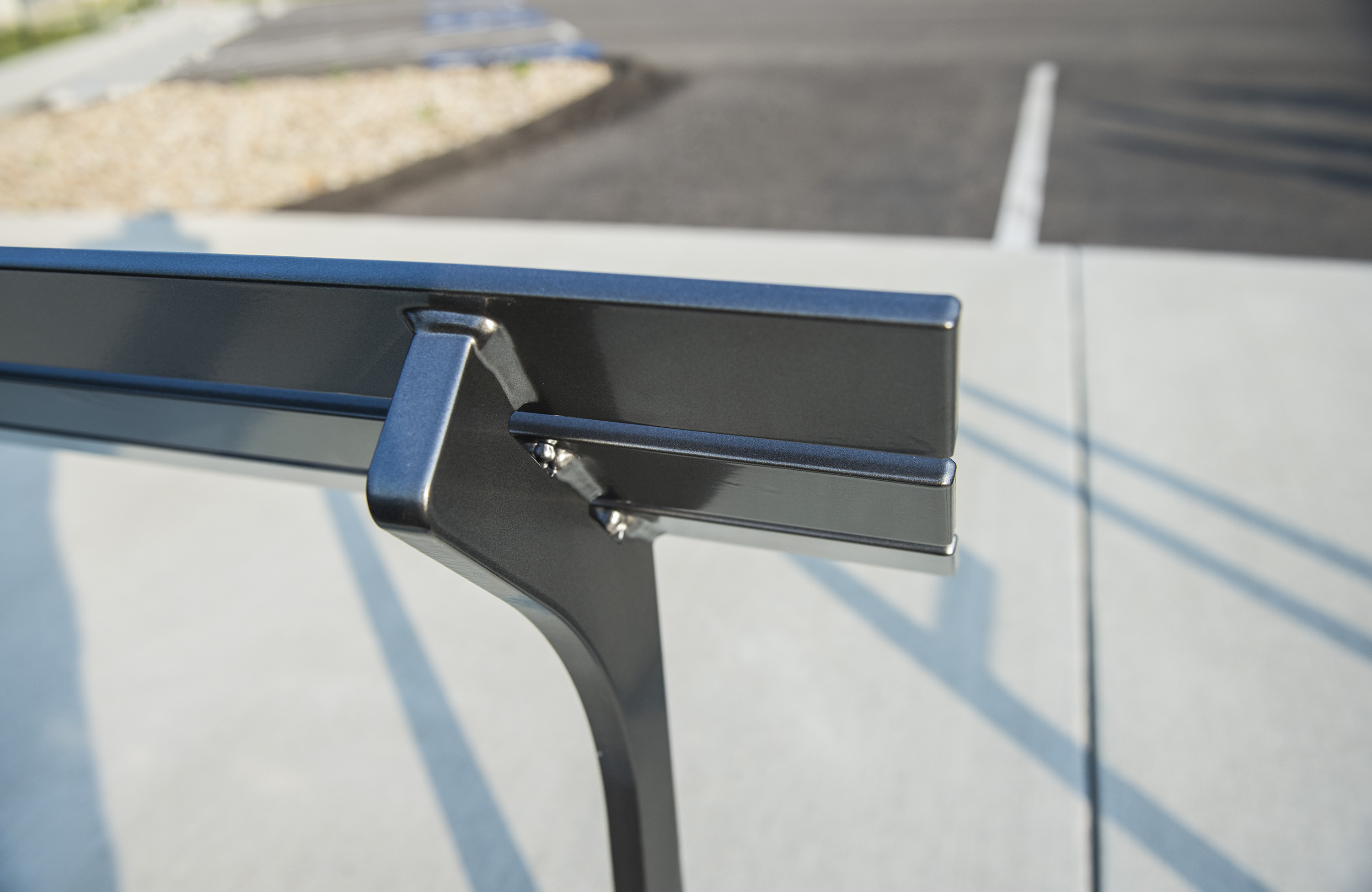 Carson Leaning Rail | Keystone Ridge Designs