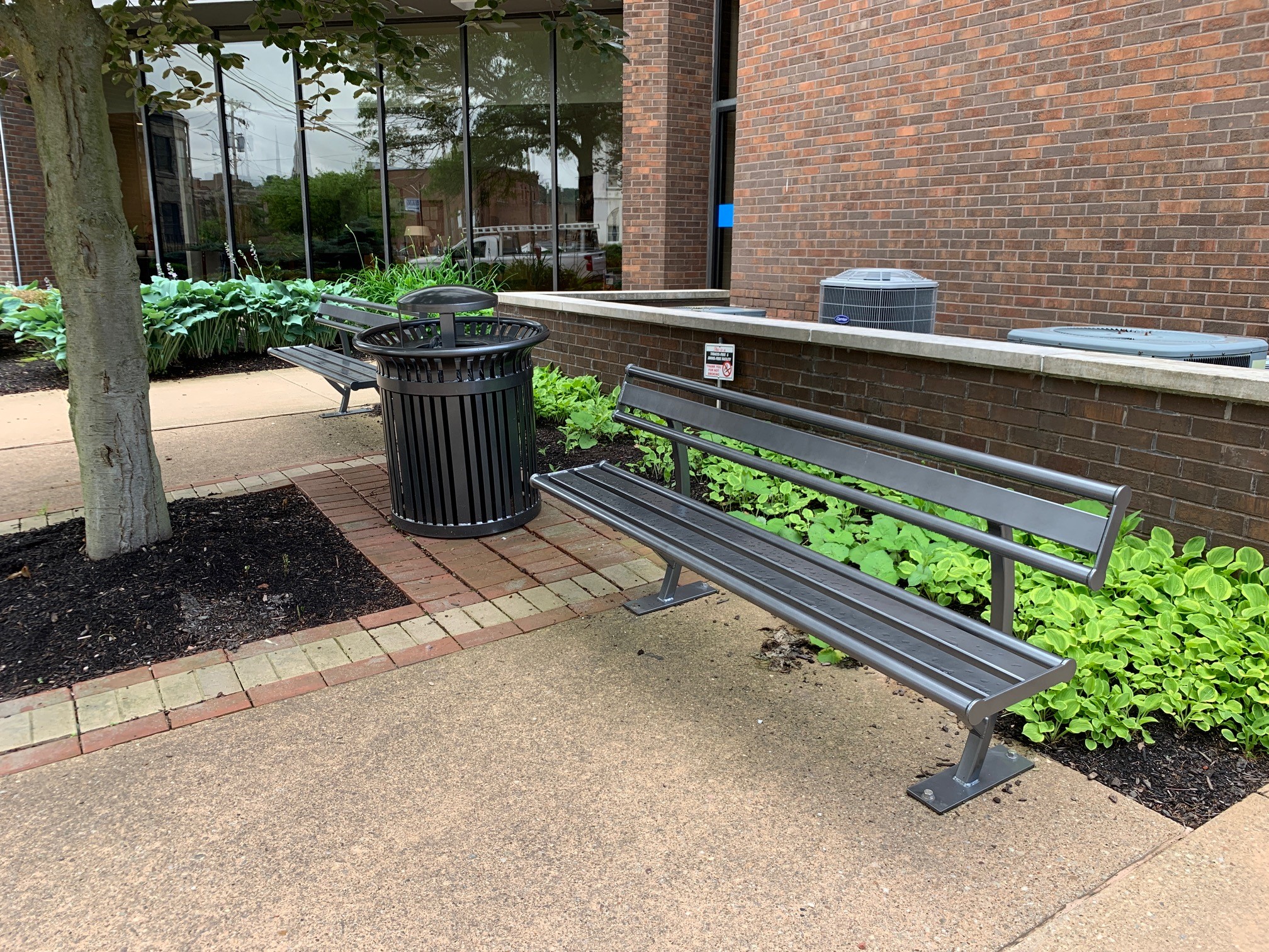 Penn Bench With Back | Keystone Ridge Designs