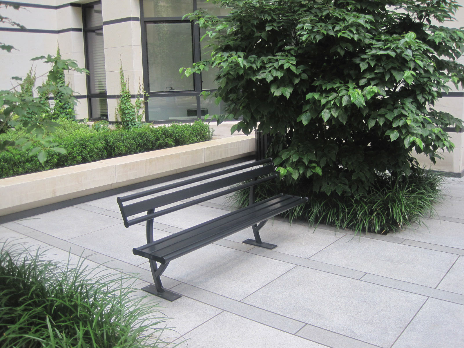 Penn Bench With Back | Keystone Ridge Designs