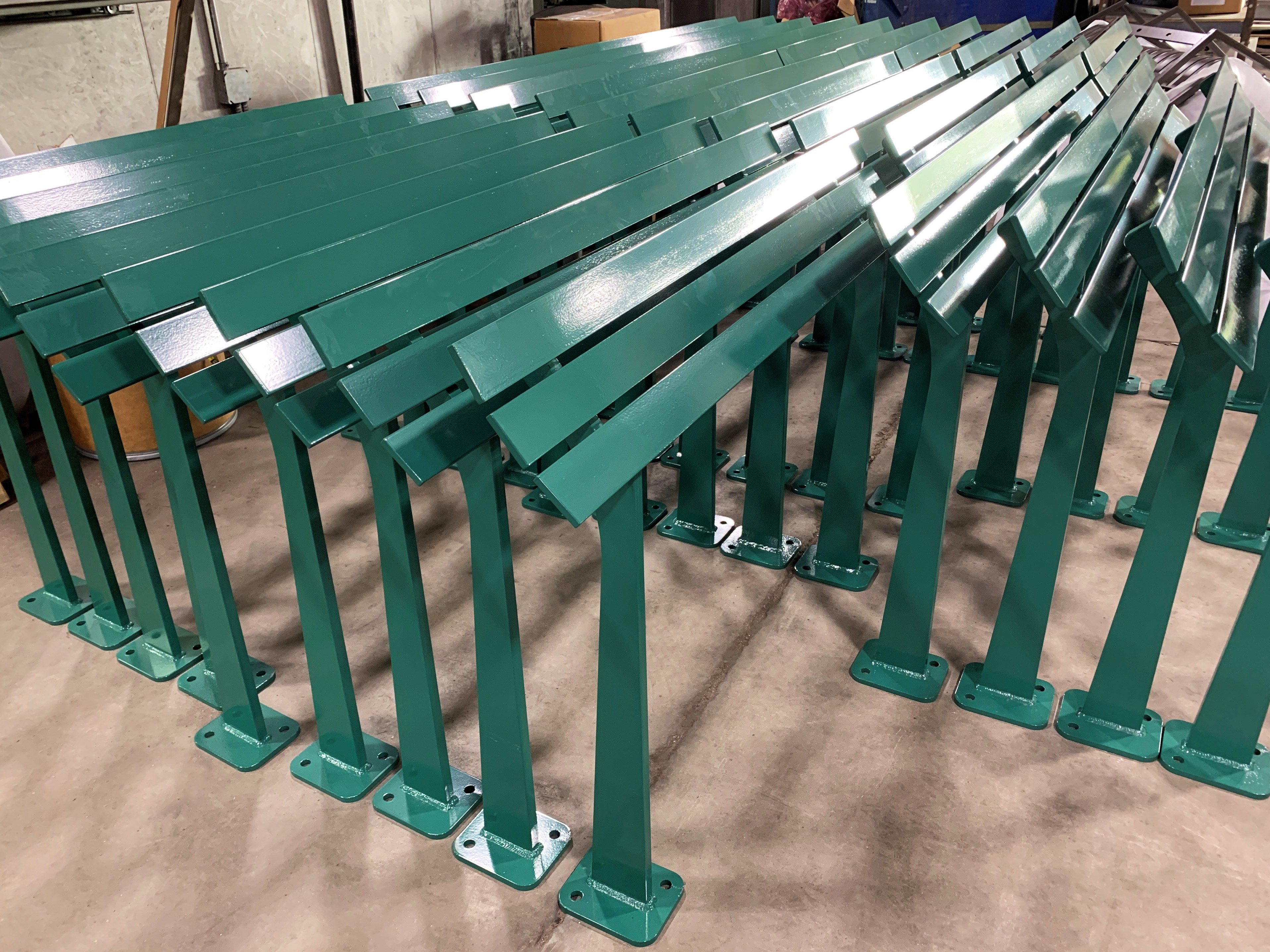 Carson Leaning Rail | Keystone Ridge Designs