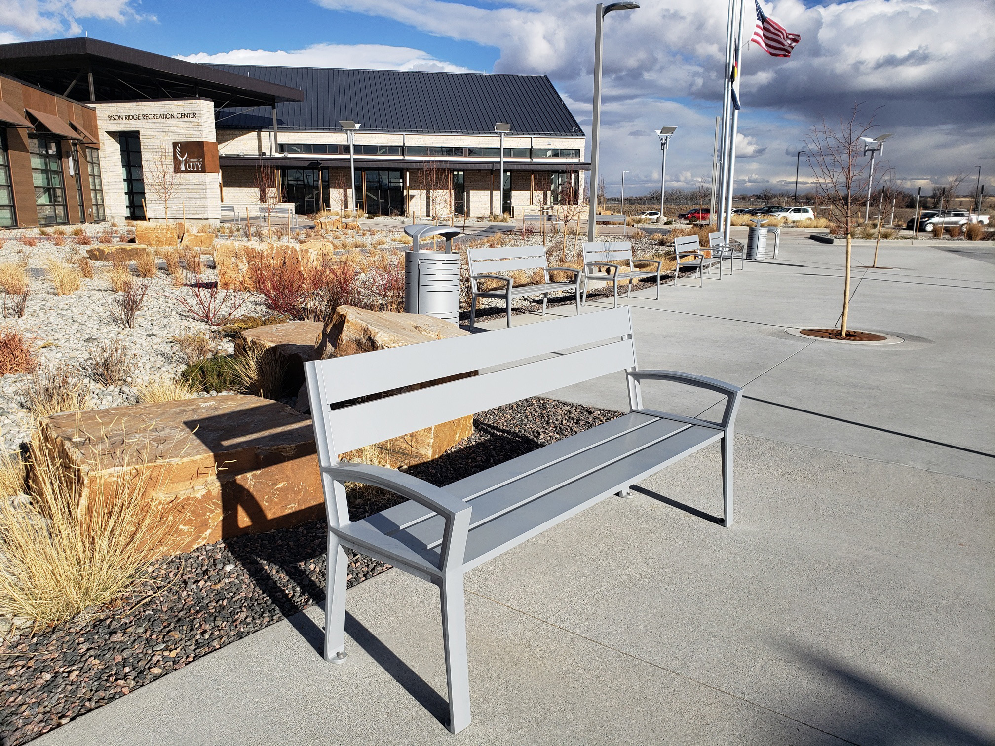 Everett Bench With Back | Keystone Ridge Designs