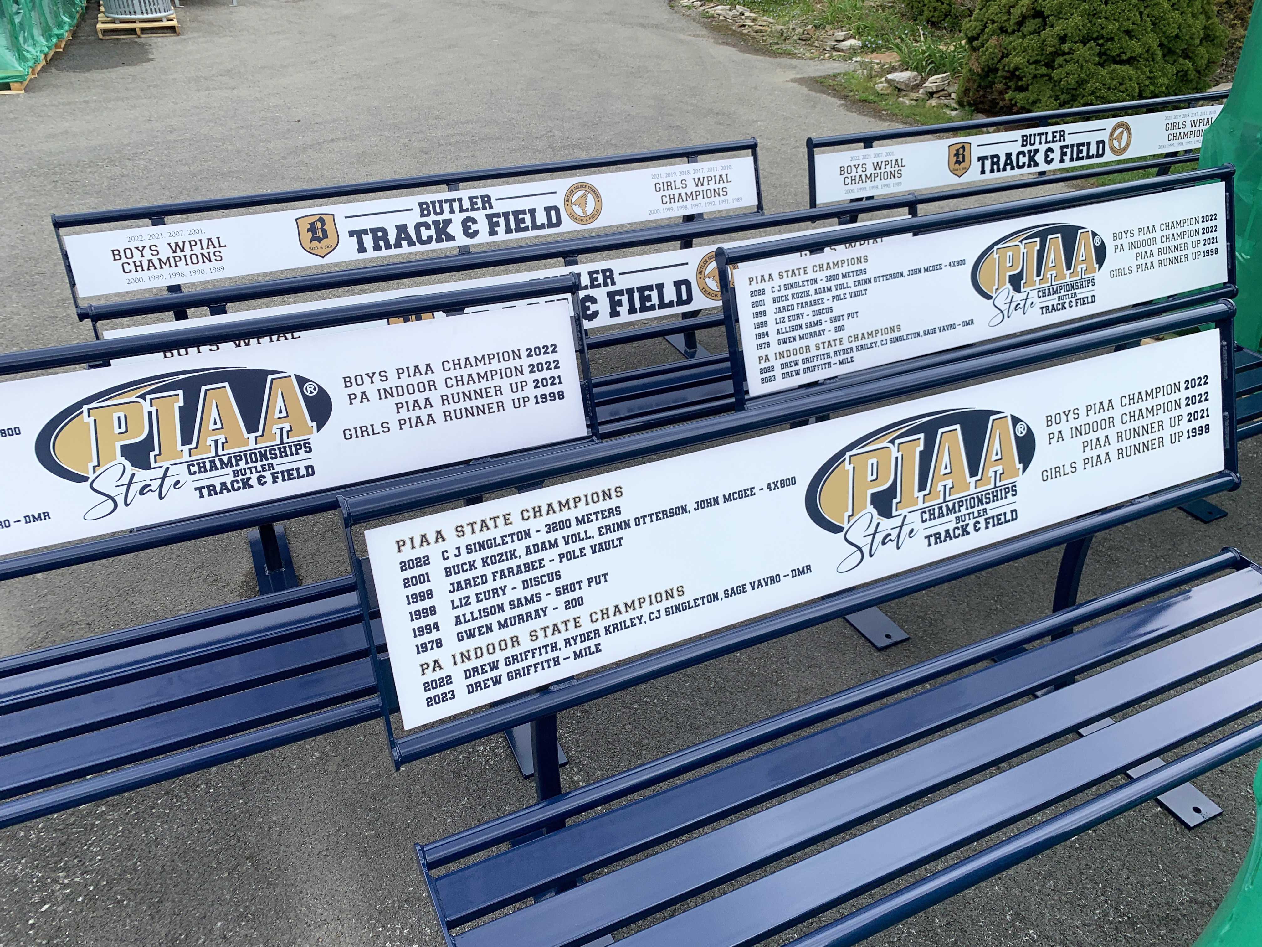 Penn Bench With Back | Keystone Ridge Designs