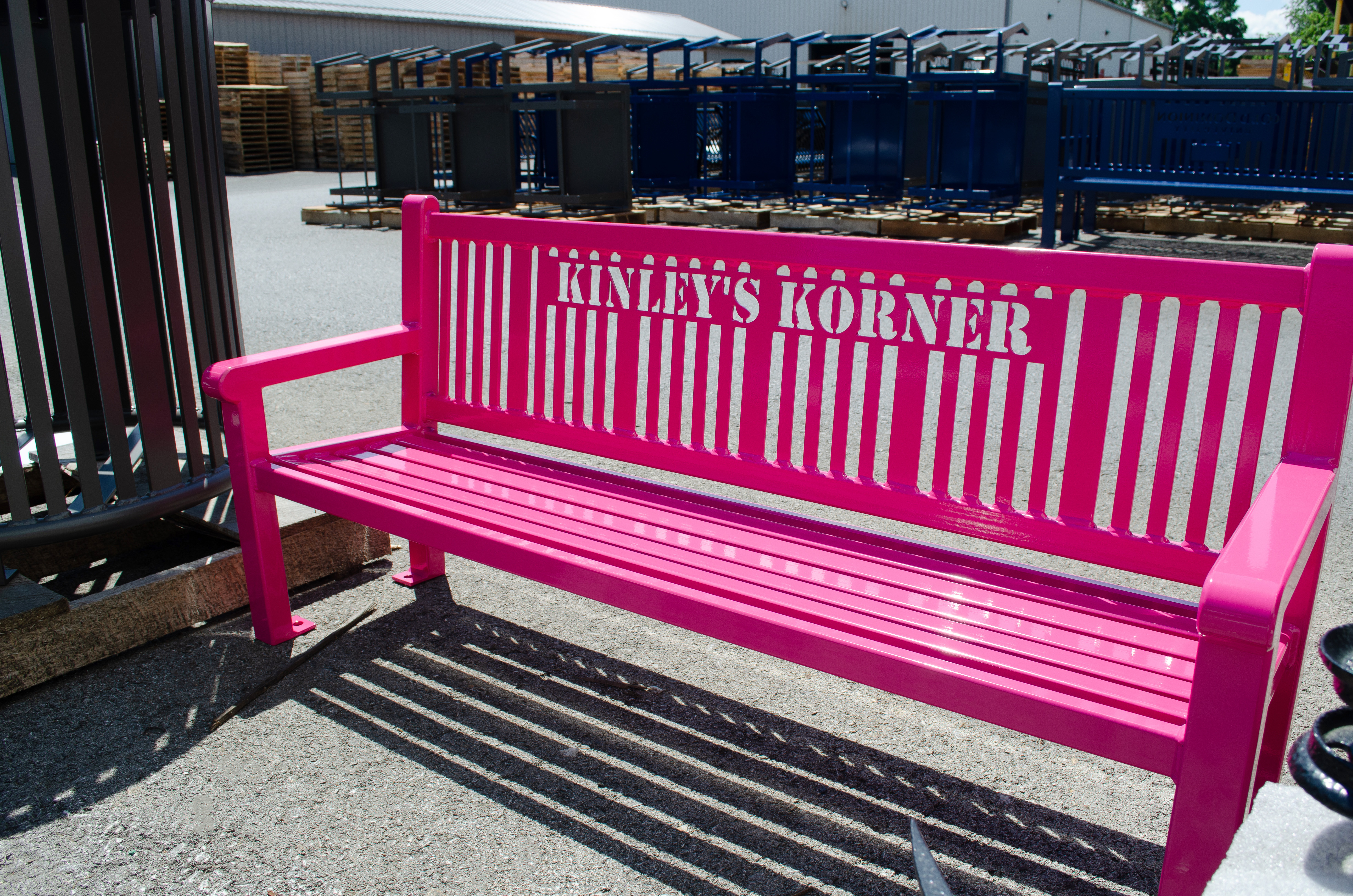 Childrens Reading Bench With Back | Keystone Ridge Designs